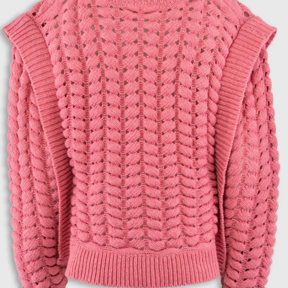 Pink sweater